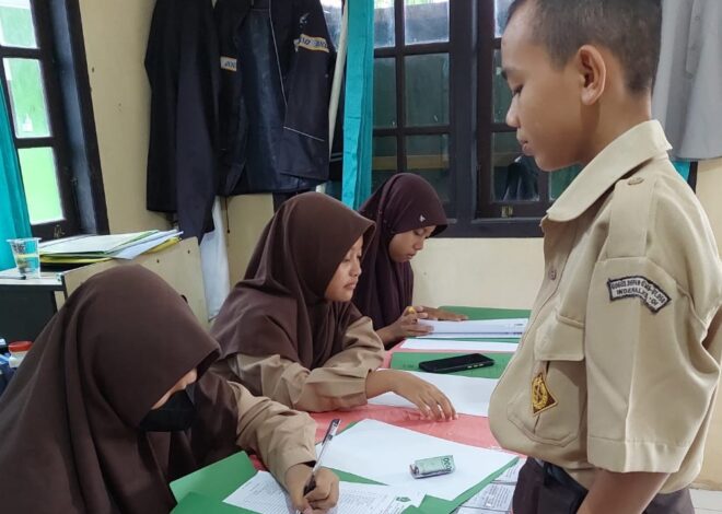 Guna Bantu Mustahik, MTsN 1 OI Adakan Pengumpulan Zakat Fitrah