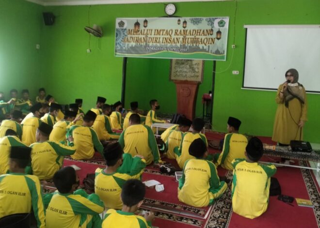 Pelaksanaan Hari Terakhir Imtaq Ramadhan MTsN 1 OI Berjalan Lancar