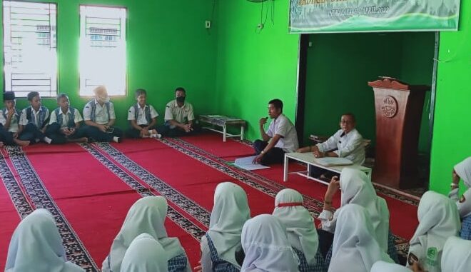 MTsN 1 OI Adakan Sosialisasi Acara Perpisahan Kelas IX
