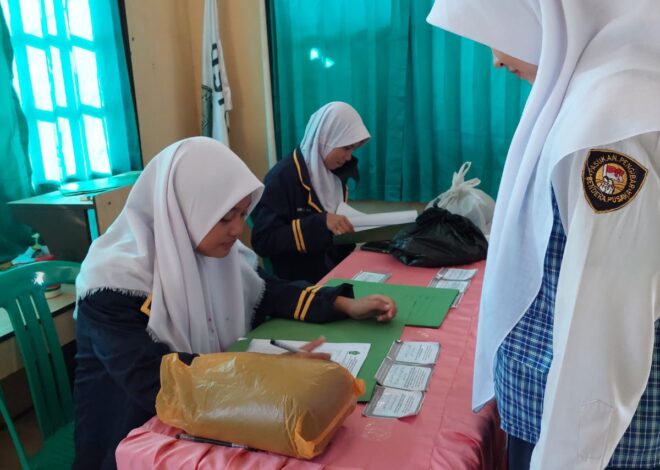 208 Siswa Bayar Zakat Pada BAZ MTSN 1 OI