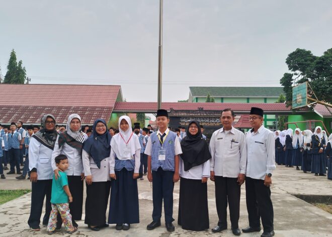 MTsN 1 OI Gelar Apel Pembukaan PAS Genap