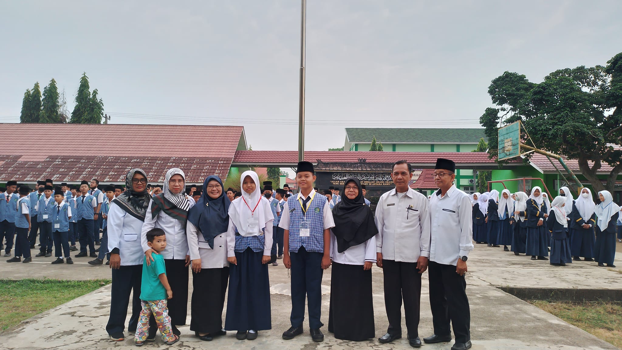 MTsN 1 OI Gelar Apel Pembukaan PAS Genap