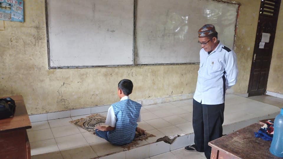 MTsN 1 OI Gelar Ujian Keagamaan