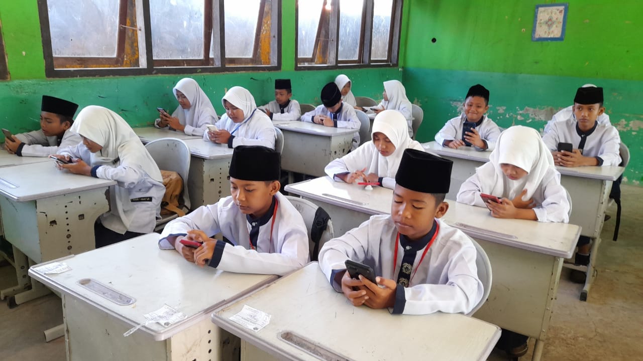 Hari ke 5, PAS Genap MTsN 1 OI Berjalan Lancar