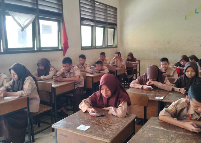 Hari Ke-4 PAS Genap MTsN 1 OI Berjalan Lancar