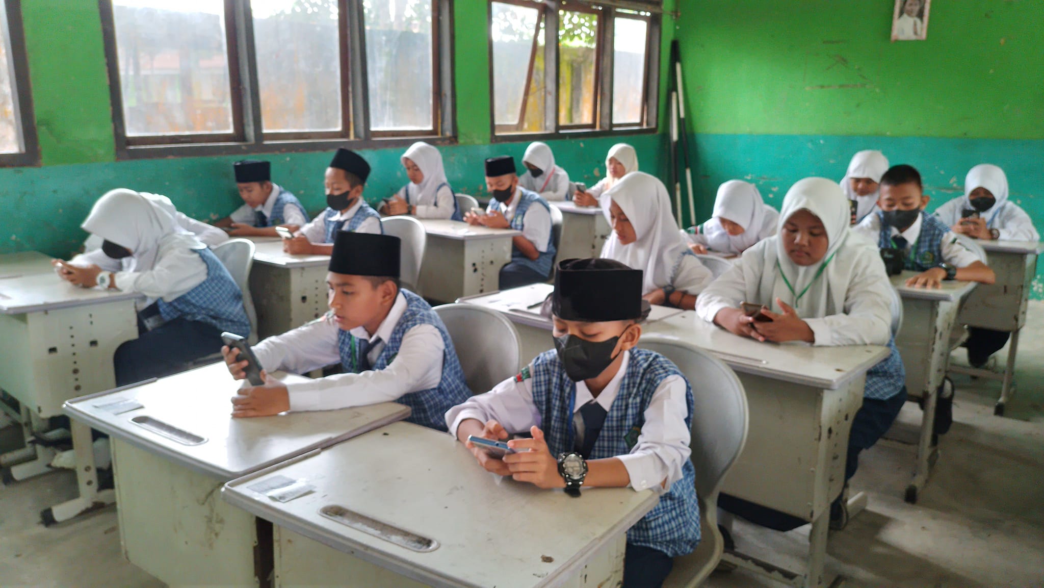 MTsN 1 OI Gelar PAS Genap