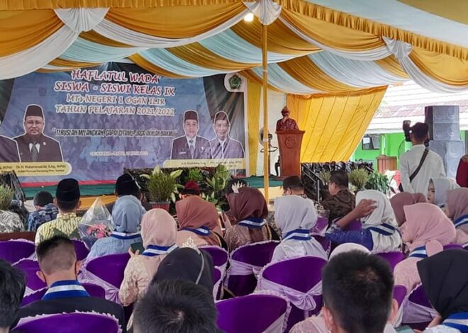 MTsN 1 OI Gelar Haflatul Wada’