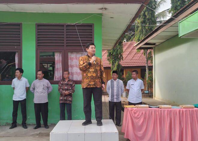 Kepala MTsN 1 OI Pimpin Apel Penutupan Semester Genap dan Umumkan Juara Umum