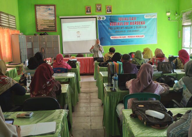 MTsN 1 OI Gelar Sosialisasi Kurikulum Merdeka