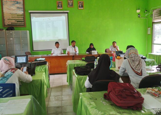 MTsN 1 OI Gelar Rapat Persiapan MATSAMA