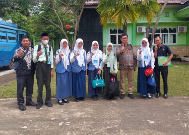 6 Orang Peserta Didik MTsN 1 OI Ikuti Lomba FIM MAN IC OKI