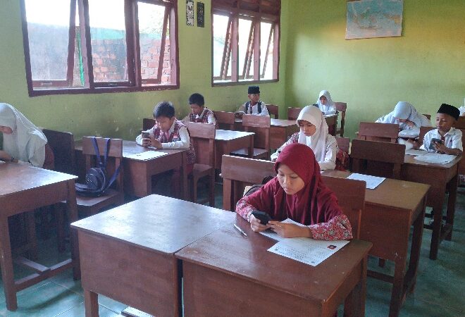 MTsN 1 OI Gelar Tes Potensi Akademik Pada Peserta Seleksi PPDB 2023/2024