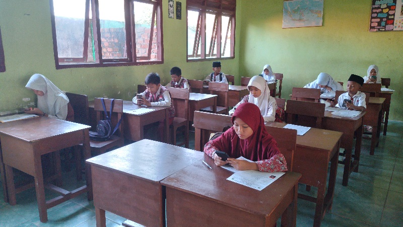 MTsN 1 OI Gelar Tes Potensi Akademik Pada Peserta Seleksi PPDB 2023/2024