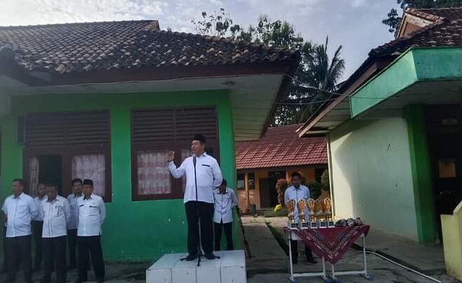 MTsN 1 OI Gelar Apel Peringatan Hardiknas Tahun 2023