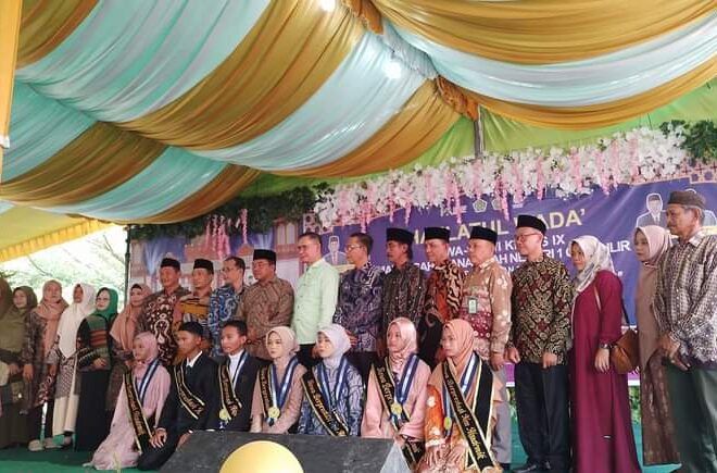 MTSN 1 OI Gelar Haflatul Wada’ Siswa-Siswi Kelas IX Tahun Pelajaran 2022/2023