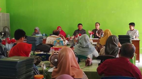 Kamad MTsN 1 OI Baru, Perdana Silaturahmi Dengan Guru dan Pegawai Madrasah