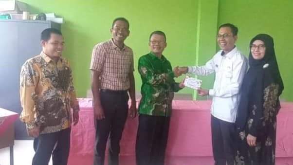 Kepala MTsN 1 OI Pisah Sambut Dengan Kepala MTsN 2 OI