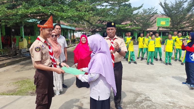 MTs Negeri 1 Ogan Ilir Lepas 1 Anggota Pramuka Ikuti Jambore Dunia Ke-25 Di Bumi Perkemahan Sae Man-Geum Korea Selatan