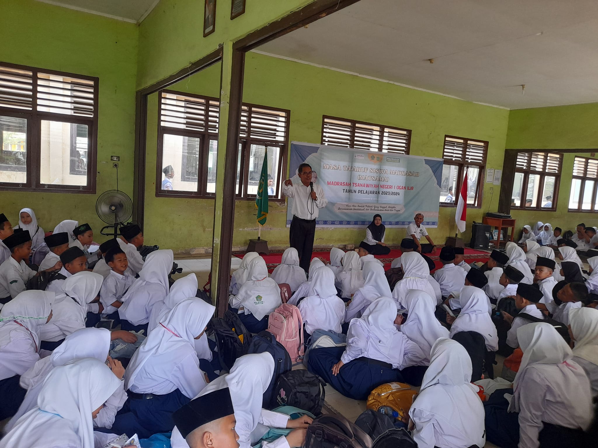 Kegiatan MATSAMA MTsN 1 OI Hari Pertama Berjalan Seru dan Lancar
