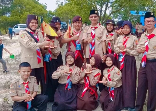 Membanggakan, Anggota Pramuka MTsN 1 OI Raih Juara pada 4 Cabang Lomba dalam Perkemahan Temu Karya Madrasah