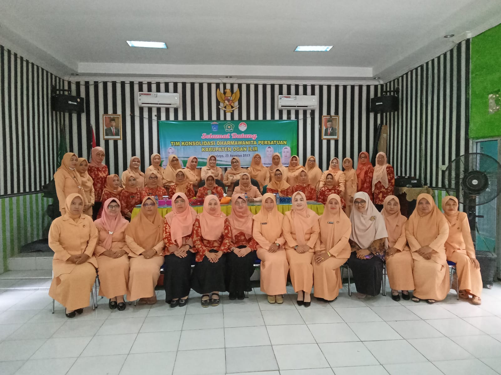 Ketua DW MTsN 1 OI Hadiri Konsolidasi DWP Kemenag OI