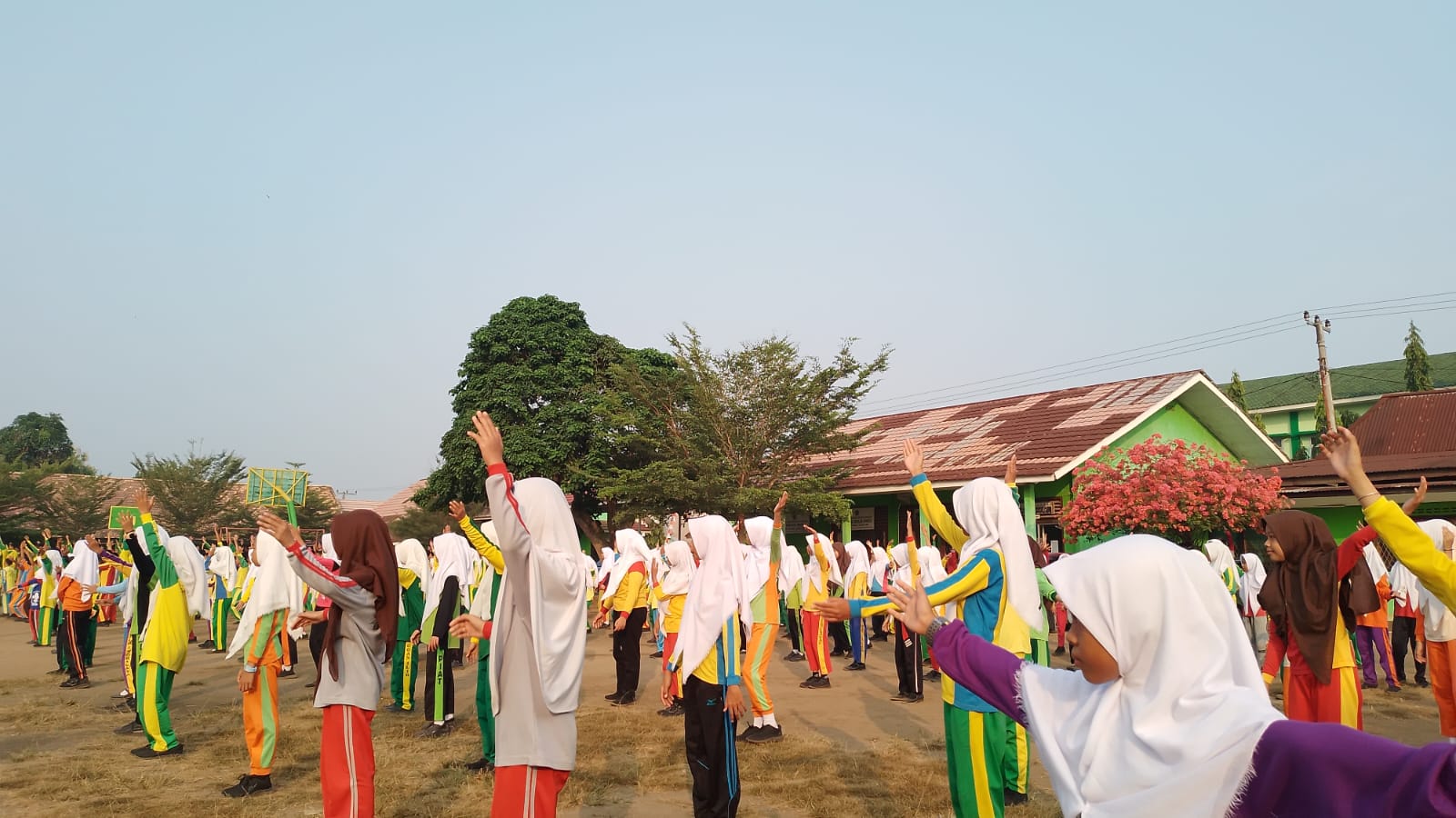 Gelar Senam Bersama, Guna Jaga Kesehatan Jasmani dan Rohani