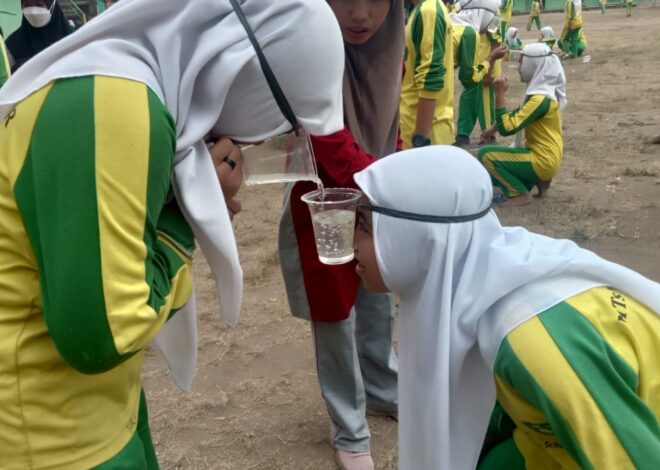 Hari Kedua, Lomba Peringatan HUT RI Di MTsN 1 OI Semakin Menantang dan Pacu Kerja Sama Tim