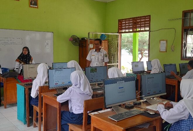 MTsN 1 OI Gelar Gladi Bersih Hari Kedua