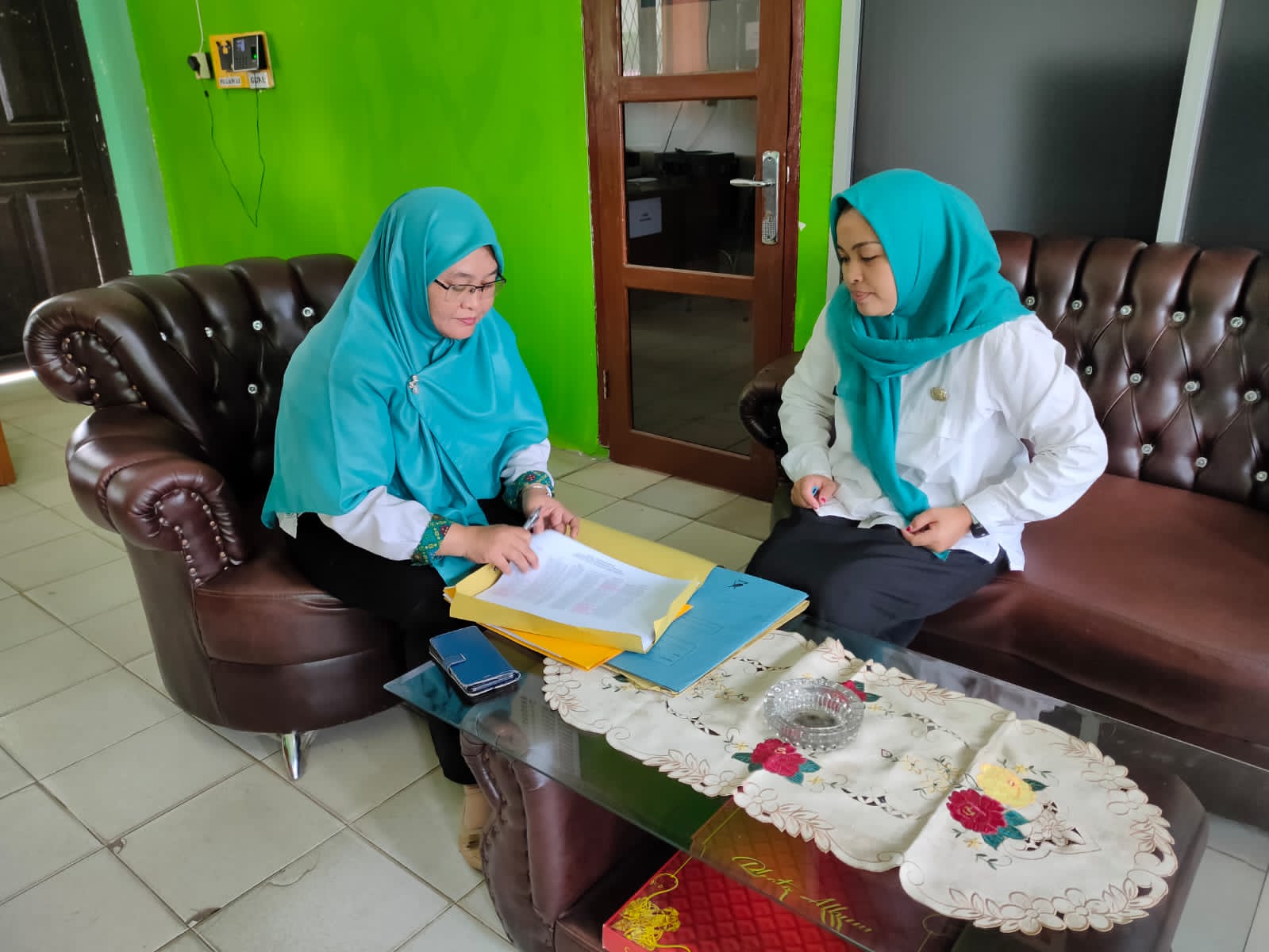 MTsN 1 OI Lakukan Suvervisi Guru