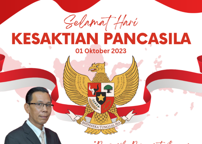 Keluarga Besar Madrasah Tsanawiyah Negeri 1 Ogan Ilir mengucapkan Selamat Hari Kesaktian Pancasila 1 Oktober 2023.
