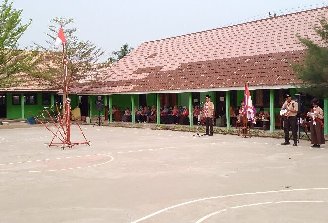 Kamabigus Pramuka MTsN 1 OI Buka Perkemahan Jumat Sabtu