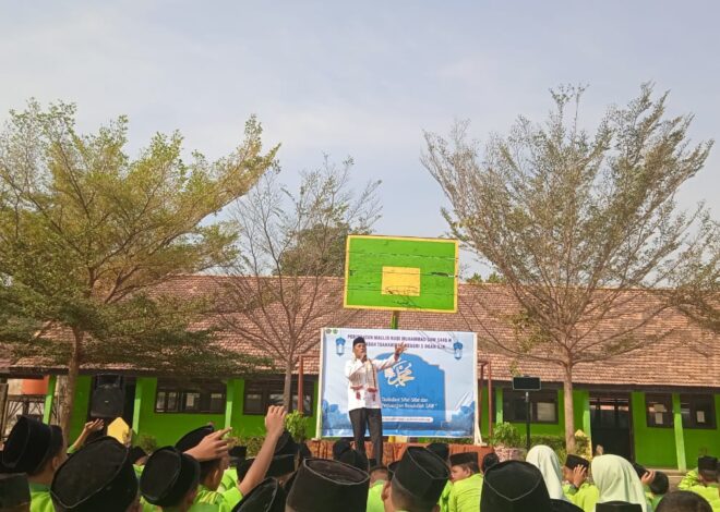 Gelar Maulid Nabi, Keluarga Besar MTs Negeri 1 Ogan Ilir Lantunkan Shalawat Bersama
