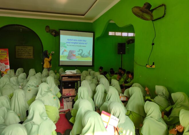 Siswa MTsN 1 OI Ikuti Sosialisasi Bimbel GO