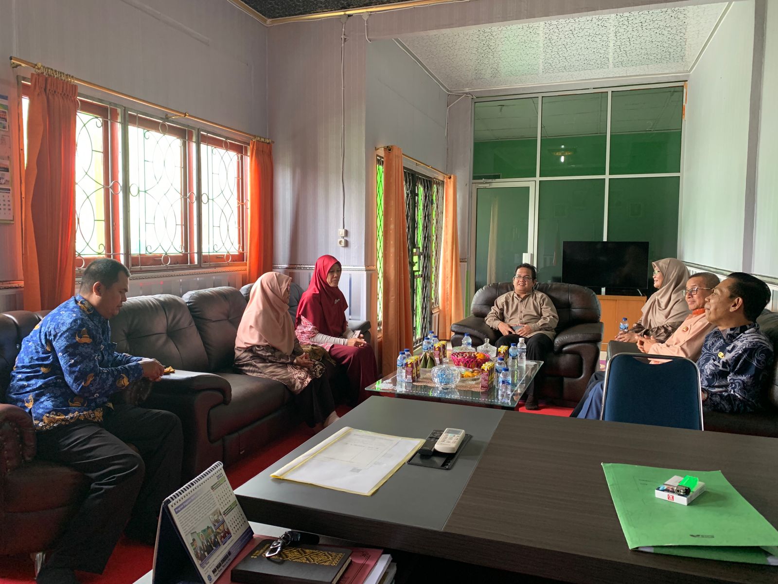 Kepala MTs Negeri 1 Ogan Ilir Rapat Bersama Pengurus Komite Madrasah