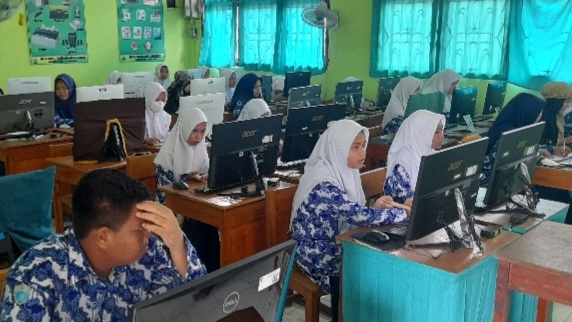 MTsN 1 OI Laksanakan Seleksi Juara Umum Kelas VII, VIII dan IX