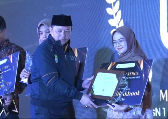 Operator EMIS MTSN 1 OI Raih Juara 3 User Champion EMIS 4.0 Kategori Madrasah Tingkat Nasional