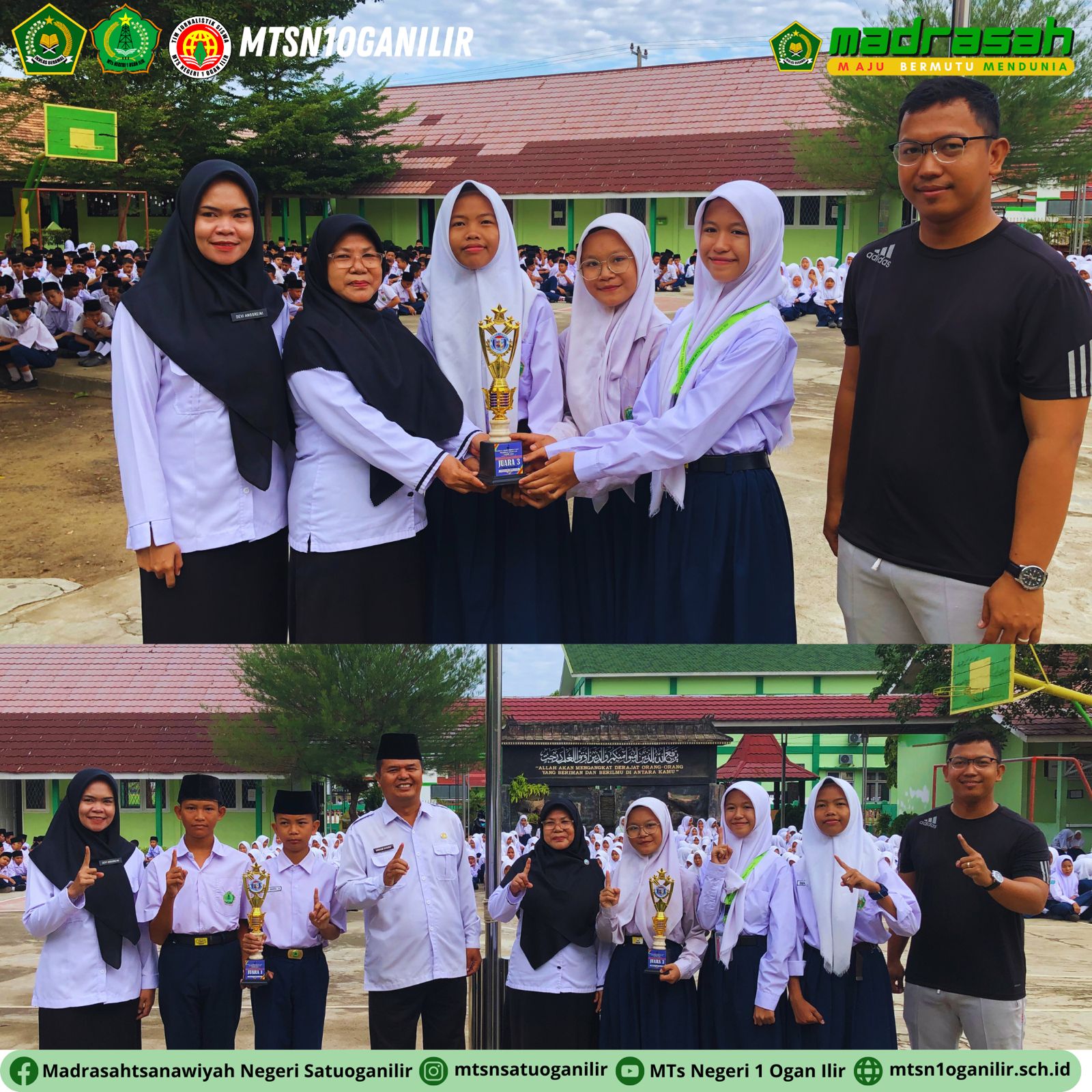 Pramuka MTs Negeri 1 Ogan Ilir Raih Juara dalam Panca Lomba Bupati Cup ke 1 Kabupaten Ogan Ilir Tahun 2024