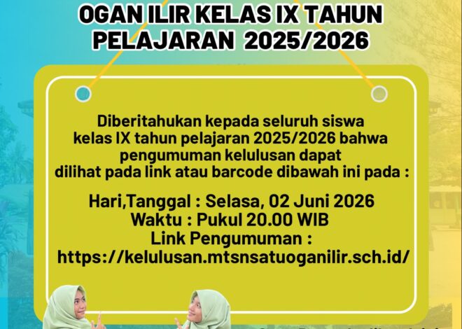 Pengumuman Kelulusan